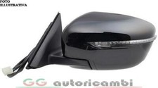 SPECCHIO PER NISSAN X-TRAIL 14> RIBALTABILE FRECCIA VERNICIABILE DESTRO