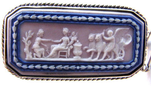 Wedgwood rara spilla argento - wedgwood,