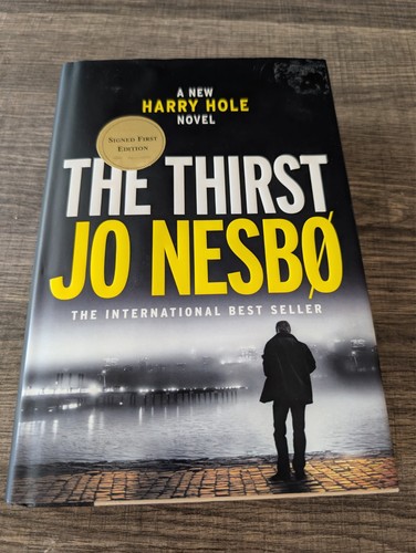 Nesbo the thirst - jo, signed