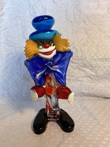 Clown vetro murano scultura - clown,