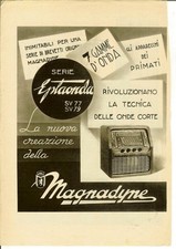 Magnadyne Eptaonda radio onde