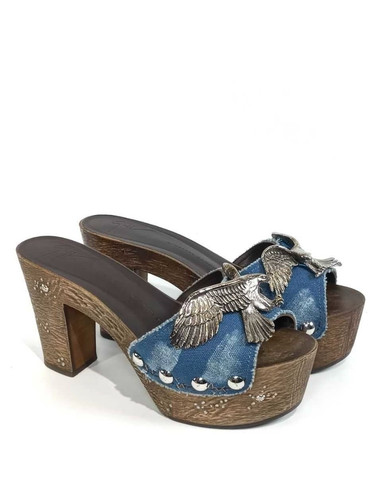 Giuseppe zanotti denim eagle - zanotti,