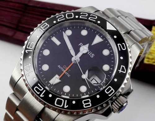 Parnis gmt automatic mm - automatic,