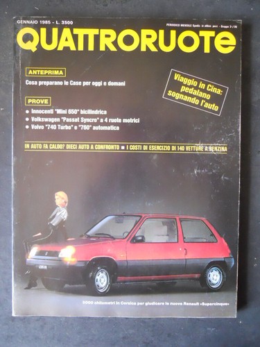 Quattroruote 351 innocenti - 351,