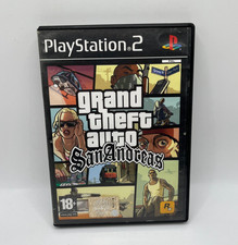Grand theft auto gta San Andreas gioco PS2 Sony playstation FUNZIONANTE