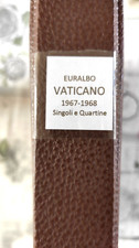 Album Francobolli Euralbo Vaticano 1967-1968 Singoli e Quartine MNH con Custodia