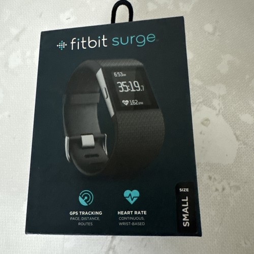 Fitbit surge black small - fitbit,