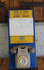 Vecchia Postazione Telefonica da Interno a Scatti Sip con Tariffario 