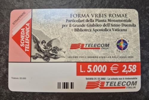 Scheda telefonica rara senza - telefonica,