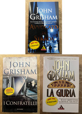 Lotto n.3 libri usati - John Grisham - ottime condizioni!