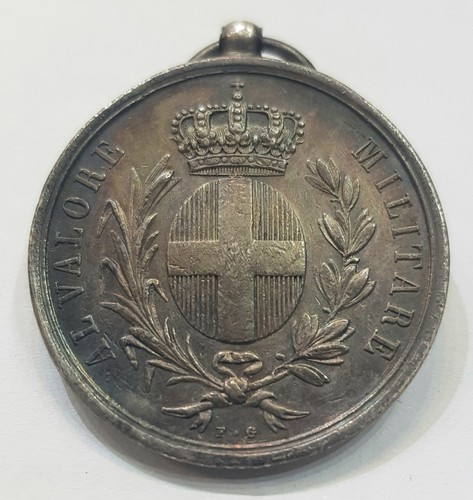 Medaglia valore argento - medaglia, al