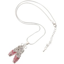  Collana Cristalli Con