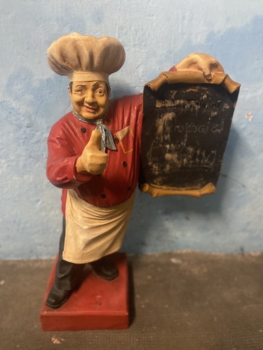 Cuoco chef statua vintage - chef,