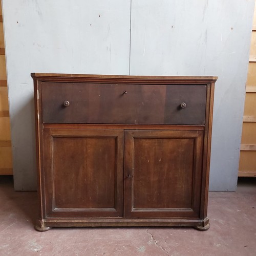 Credenza antica dispensa noce - credenza,