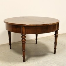ANTICO tavolo allungabile tavolo da pranzo TAVOLO ALLUNGABILE table - NOCE - Italia XIX secolo