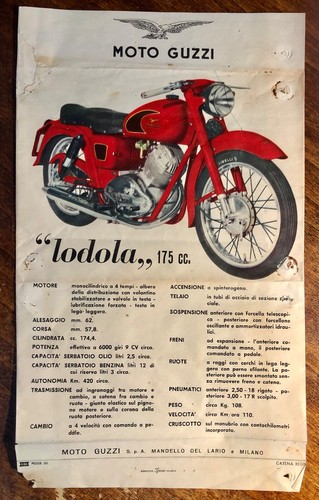 Volantino pubblicita moto - volantino, pubblicita'