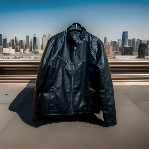 Giacca similpelle bikers - , l