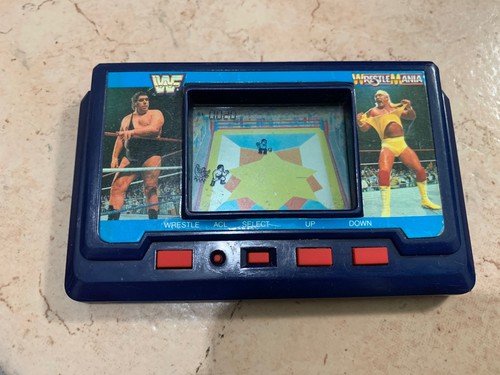 Wrestlemania wwf hand held - wrestlemania,