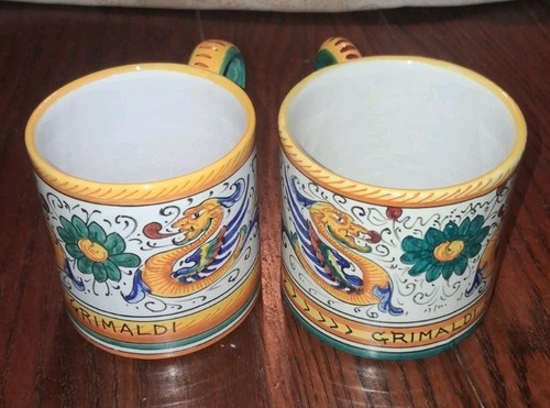 Tazze ceramica deruta volpi - tazze,