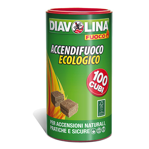 Diavolina accendifuoco - diavolina,