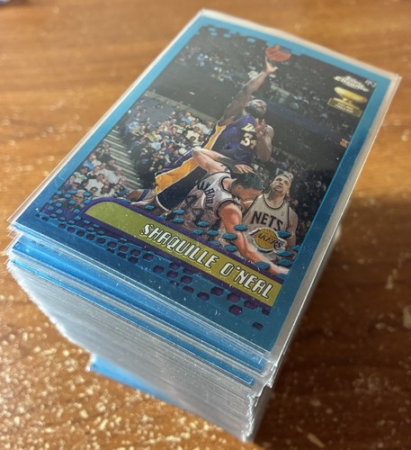 2001 topps chrome - topps, set