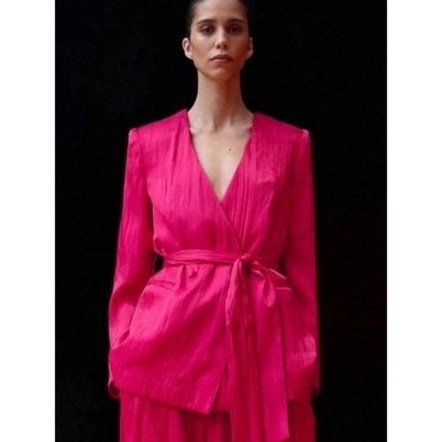 Zara blazer con cintura - zara,