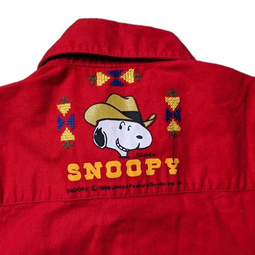 Camicia vintage peanuts snoopy - camicia,