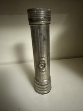 Vecchia Torcia In Metallo Vintage Raro EVEREADY Batteria Luce