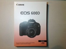Canon EOS 600D Návod K Pouzití Česky Instrucion Manual Czeck Manuale