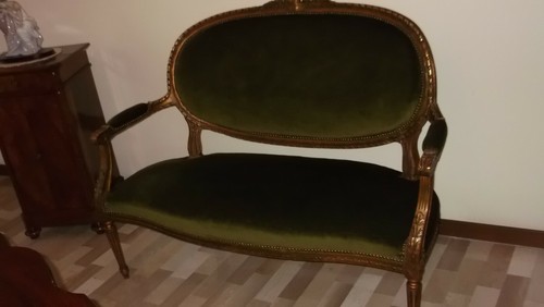 Divanetto stile coppia - divanetto,