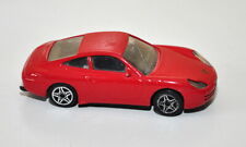 Modello auto Burago Porsche Carrera 911 rossa scala 1:43 Made in Cina