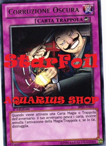 Corruzione oscura - yu-gi-oh!,