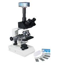 Microscopio trinoculare