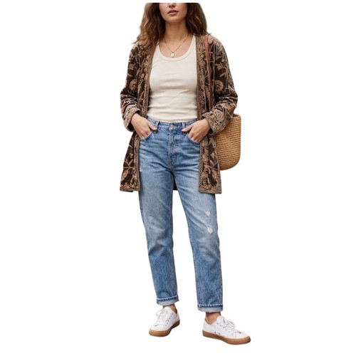Cappotto cardigan aperto - , in