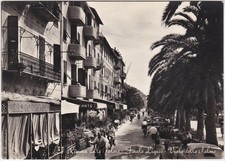 FINALE LIGURE - SAVONA - VIALE DELLE PALME - VIAGG. 1957 -21175-