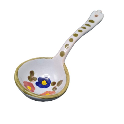 Mestolo ceramica decorato a - decorato,