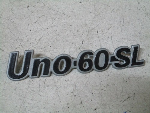 Scritta posteriore fiat uno - scritta, 60