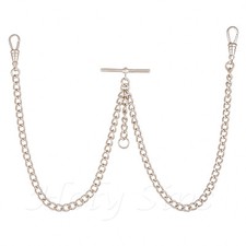 New Silver Color Double Albert