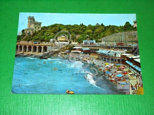Cartolina genova bagni 5 - bagni,