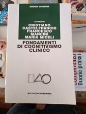 Castelfranchi Fondamenti di cognitivismo clinico Bollati Boringhieri 2002 