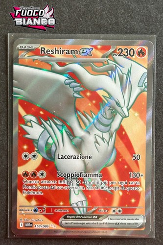 Reshiram fuoco bianco - ex,