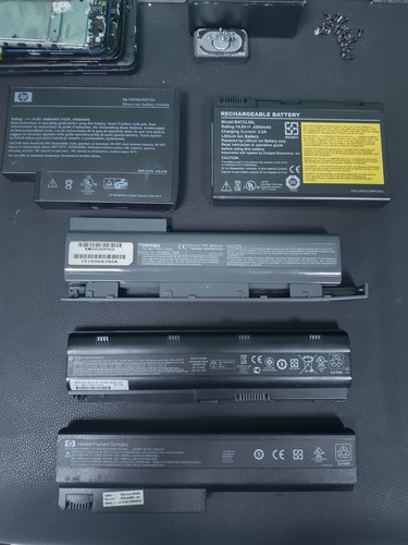 Lotto batterie li ion - batterie, li-ion"
