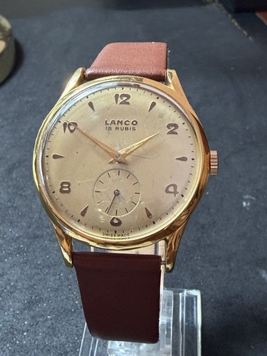 Orologio vintage lanco - vintage,