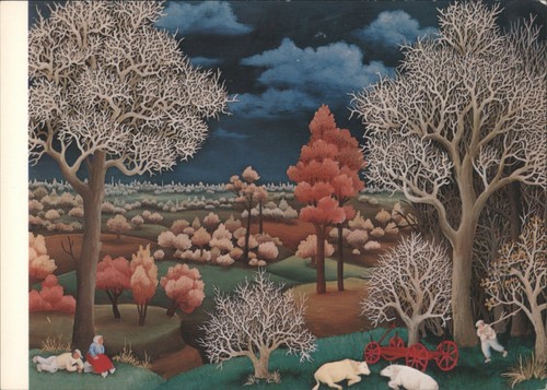 Art ivan generalic - generalic's, autunno