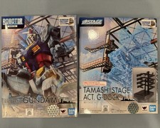 Bandai Gundam Factory Yokohama ROBOT SPIRITS RX-78F00 +TAMASHII STAGE ACT.G-DOCK
