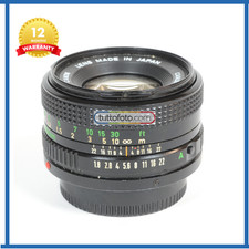 Canon 50 mm. F. 1,8 FD lens