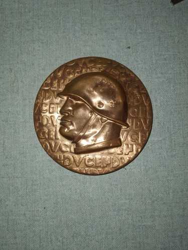 Medaglia bronzata benito - medaglia,