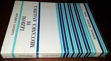 Lezioni di meccanica analitica, Gaetano Caricato, 1°Ed. Studium 1981.