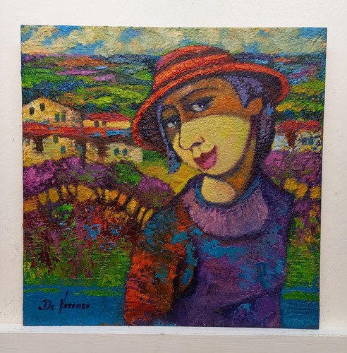 Quadro dipinto paesaggio - quadro,