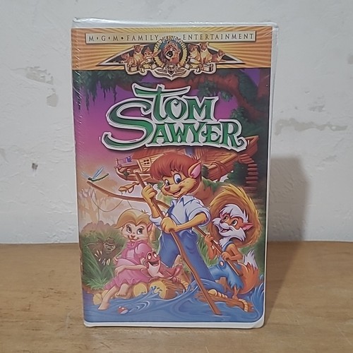 New tom sawyer animated vhs - new,